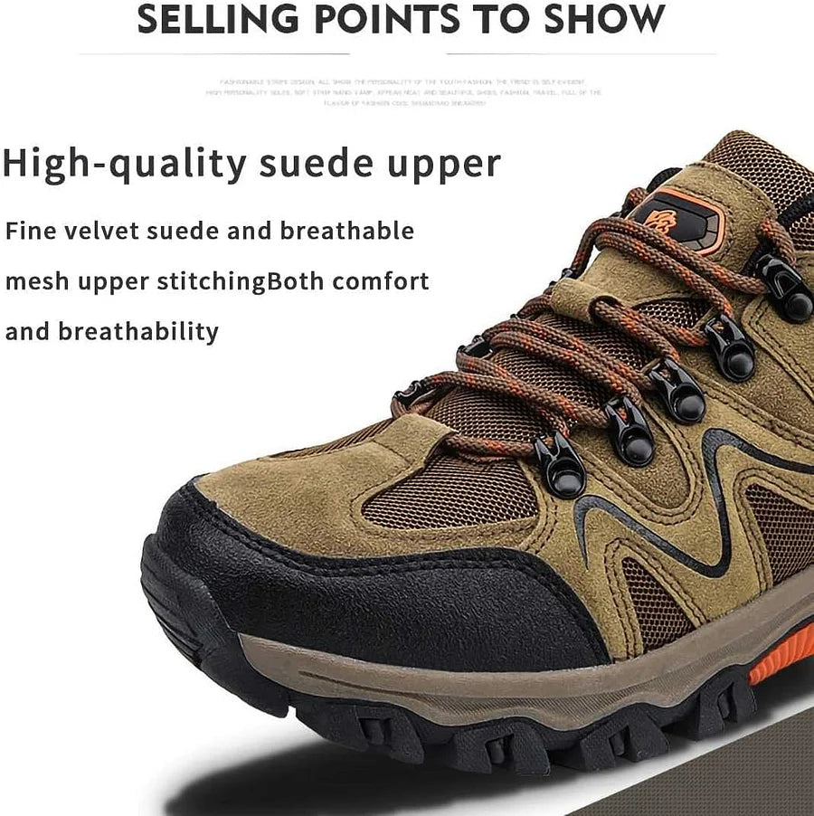 On This Week Sale OFF 70%🔥Men's Outdoor Lightweight Breathable Orthopedic Comfortable Work Shoes