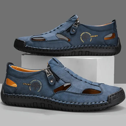 Last day 50% Off❤️ Men’s Orthopedic Leather Slip-on for Comfort Walking