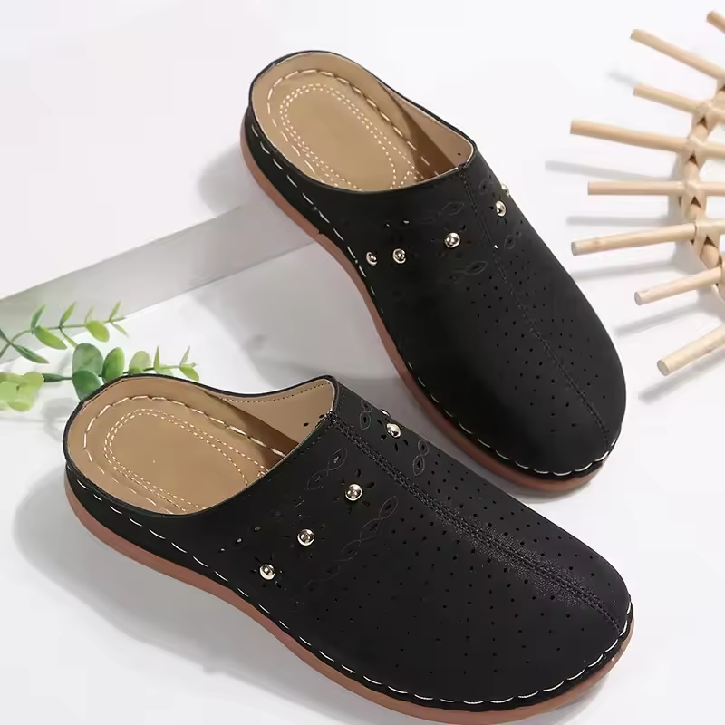 Summer Sale 50% Off❤️ Women’s Cloud Comfort Orthopedic Mule Slippers