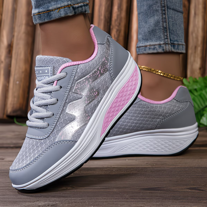 On This Week Sale Off 50%🔥Women's Orthopedic Corrector Walking Sneakers, Comfortable Working Shoes