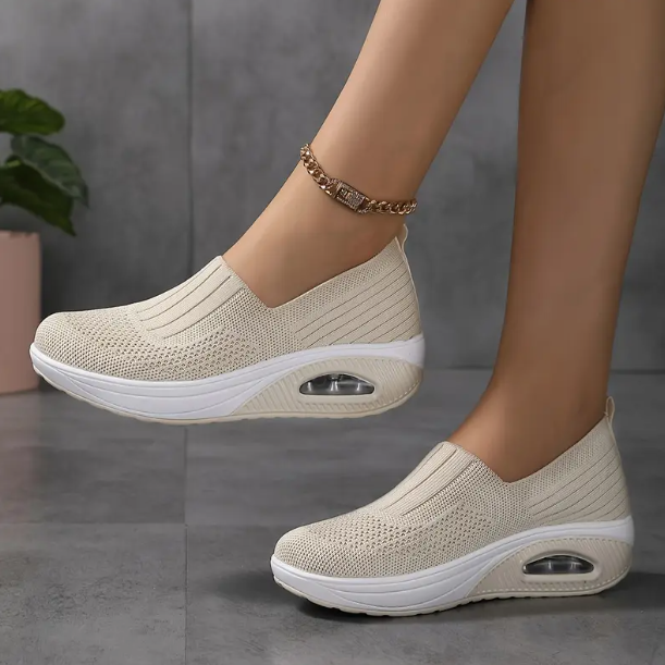 🌸 Spring Sale -50% Off ❤️ Air Cushion Orthopedic Slip-On Sneakers – Walk Pain-Free All Day