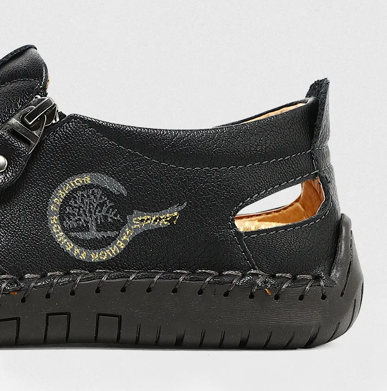 Last day 50% Off❤️ Men’s Orthopedic Leather Slip-on for Comfort Walking