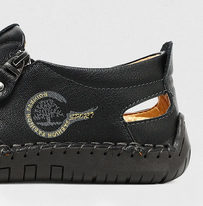 Last day 50% Off❤️ Men’s Orthopedic Leather Slip-on for Comfort Walking