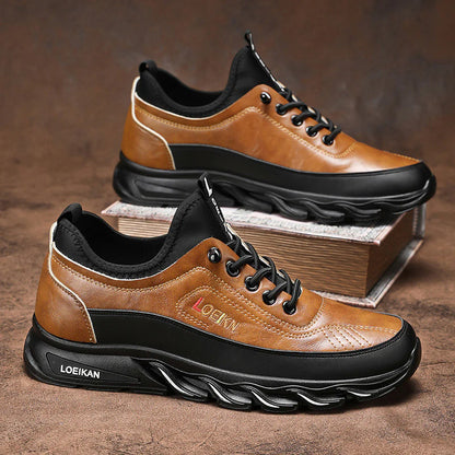 Last day Sale 70% OFF🔥 Men's Casual Fashion Orthopedic Outdoor Shoes – Waterproof Anti-Puncture, Anti-Collision