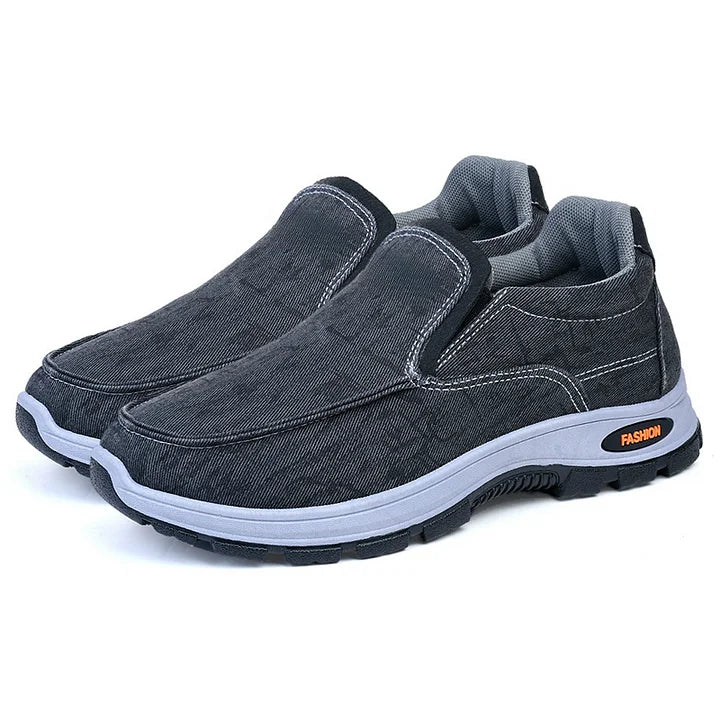 2024 New Men's Orthopedic Slip-on Shoes, Comfort Walking Shoes