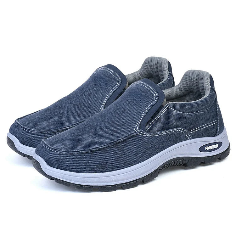 2024 New Men's Orthopedic Slip-on Shoes, Comfort Walking Shoes